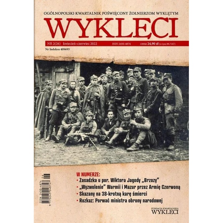 Kwartalnik Wykleci nr 2(26)/2022, praca zbiorowa, 276 pagini, brosat, 160x229 mm