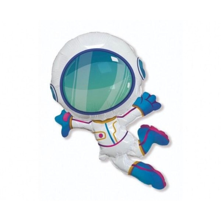 Balon foliowy Astronauta, Godan, 61cm, multicolor, 1 set