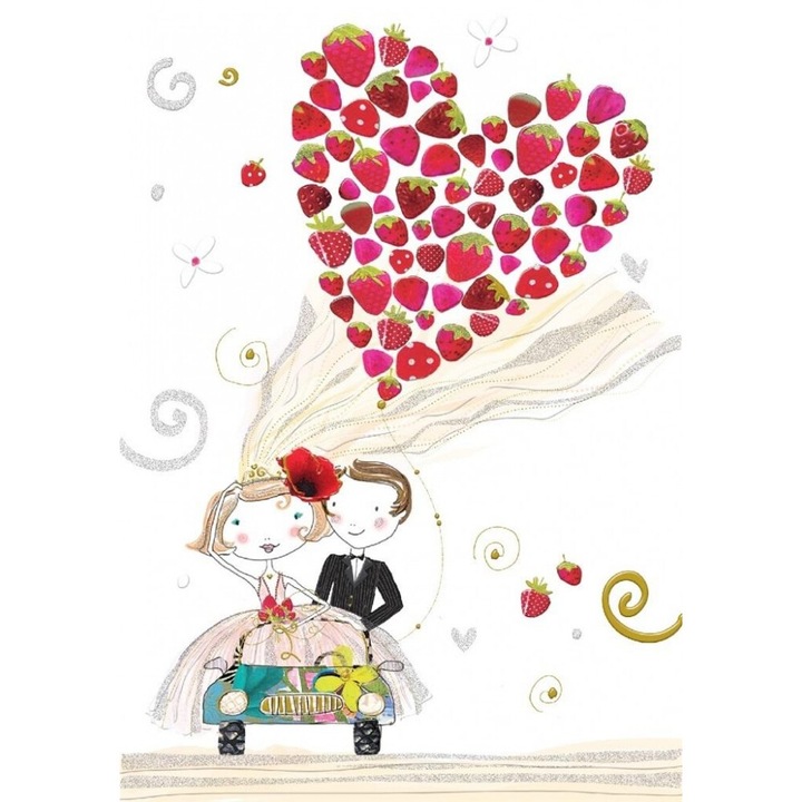 Karnet B6 cu coperta MO6742 Slub Truskawki, Turnowsky, 126x176mm