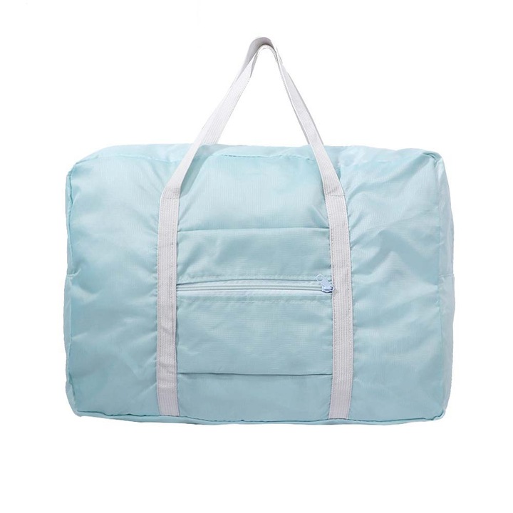 Jormftte összecsukható utazótáska, nagy kapacitású, vízálló kék, 30x45cm