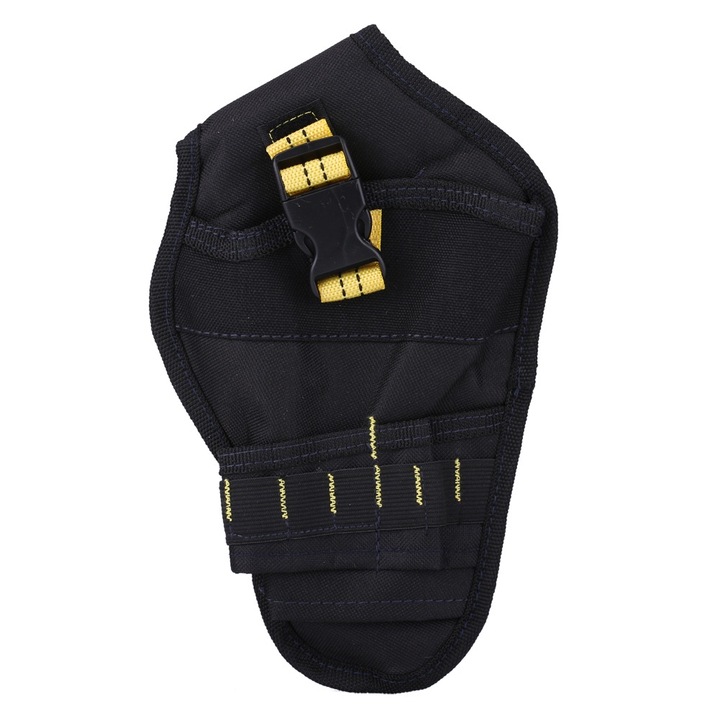 Szerszámrendező, Jormftte, elektromos fúrótartó, 600D Oxford, sárga, hordozható