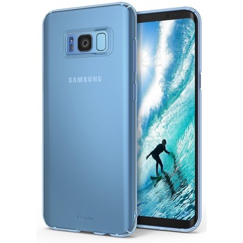 Husa Samsung Galaxy S8 Plus Ringke Slim Frost Blue Husa Samsung Galaxy S8 Plus Ringke Slim Frost Blue