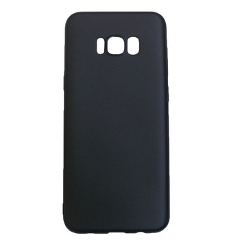 Husa din silicon mat pentru iPhone 6 Plus,Negru Husa din silicon mat pentru iPhone 6 Plus,Negru