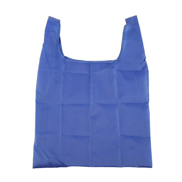 Jormftte bevásárlótáska, nagy kapacitású, összecsukható kialakítás, királykék