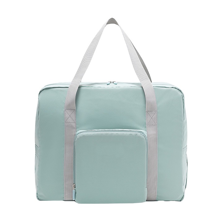 Jormftte utazótáska, összecsukható, nagy kapacitású, sokoldalú, zöld