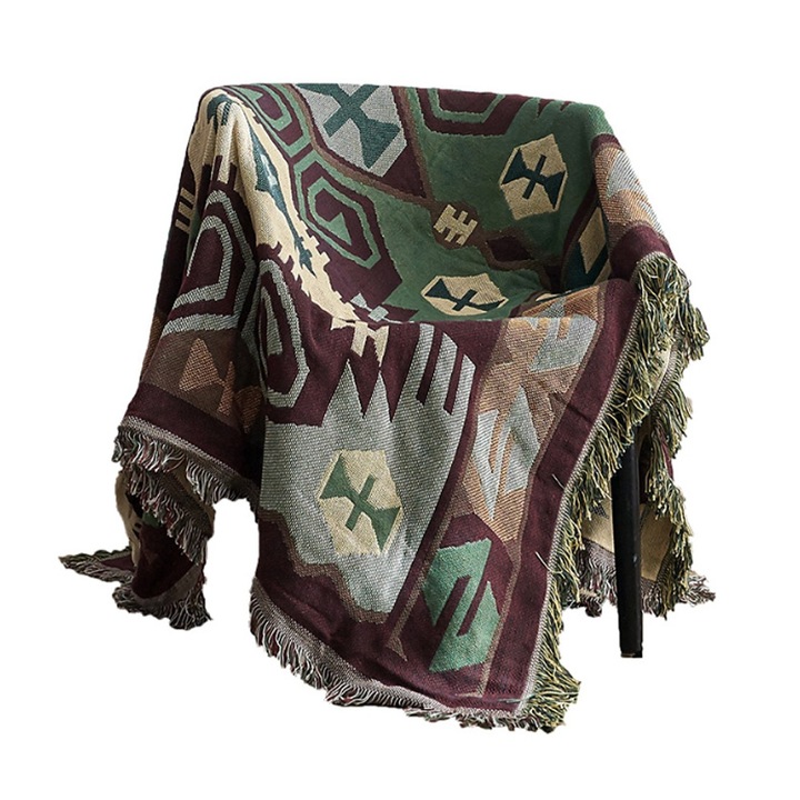 Háztartási kanapé csúszásmentes teljes huzat kanapé takaró kanapé nappali (130x180cm)