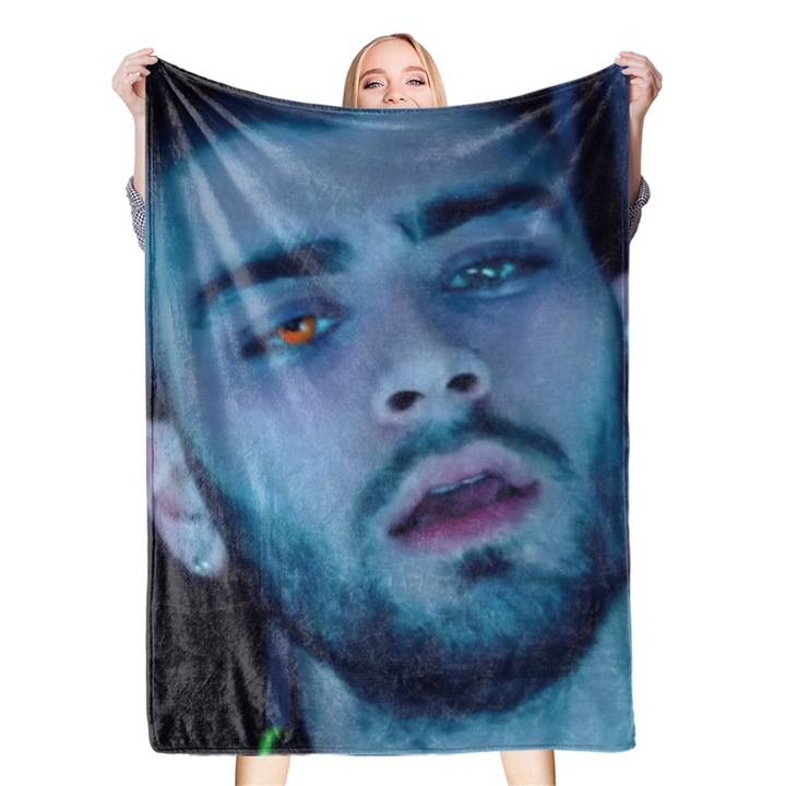 Jormftte dísztakaró, poliészter, hírességek mintával, 150x200cm