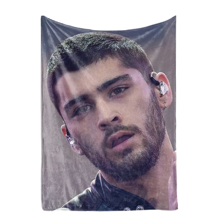 Jormftte takaró, poliészter, híresség mintás, 80x100cm