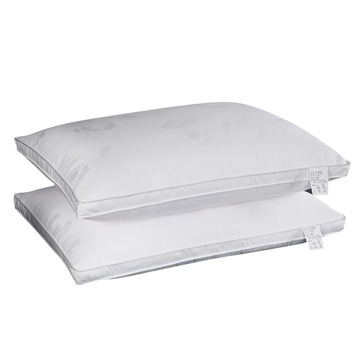 Puf alternatív ágyneműpárna mag jacquard pamutszövet hipoallergén és atkaellenes mikroszálas töltet puha és légáteresztő alvópárna.