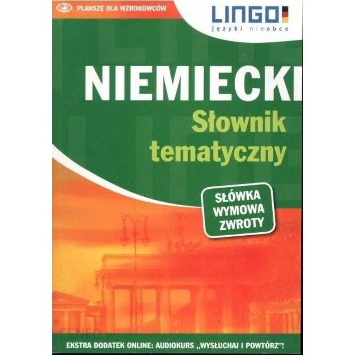 Dictionar tematic german, Lingo, 160 pagini, brosat, 212x146mm, 2020