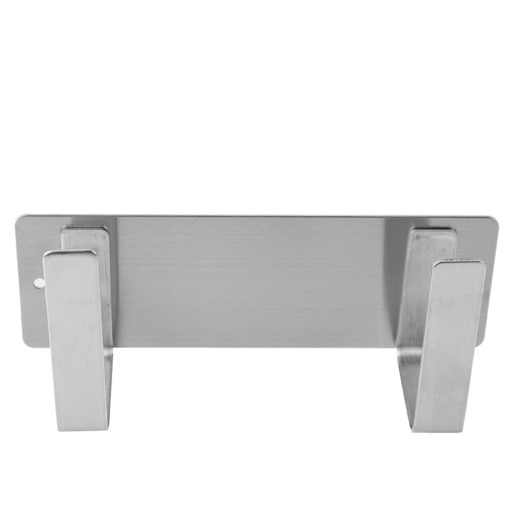 Jormftte rozsdamentes acél edényfedél tartó, rozsdaálló, könnyen telepíthető, ezüst