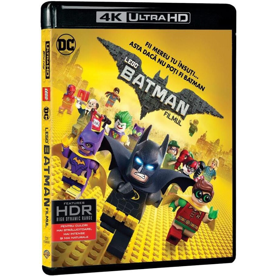 Lego Batman Filmul 4k Uhd Lego Batman Movie Blu Ray Disc 2017 Emag Ro