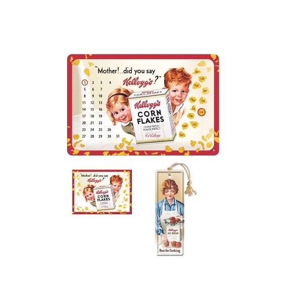 Pachet Kellogg's Kids - calendar + semn de carte + magnet