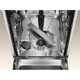Masina de spalat vase incorporabila Electrolux ESL4510LO, 9 seturi, 5 programe, Clasa A+, Motor inverter, Indicator luminos pe podea, Afisaj digital, 45 cm, Inox