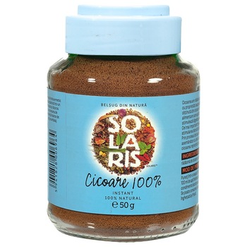Cicoare 100% instant 50 g - Solaris Cicoare 100% instant 50 g - Solaris