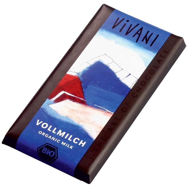 Ciocolata cu lapte ECO 12.5 g - Vivani