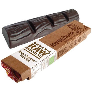 Ciocolata cu dude si vanilie ECO raw-vegan 40 g - Lovechock Ciocolata cu dude si vanilie ECO raw-vegan 40 g - Lovechock