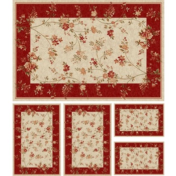 Set 5 Covoare Lotos 551-120, Crem / Rosu: 2 buc. 60x110 cm, 2 buc. 80x150 cm, 1 buc. 160x230 cm. Crem/Rosu 160 x 230 Set 5 Covoare Lotos 551-120, Crem / Rosu: 2 buc. 60x110 cm, 2 buc. 80x150 cm, 1 buc. 160x230 cm. Crem/Rosu 160 x 230