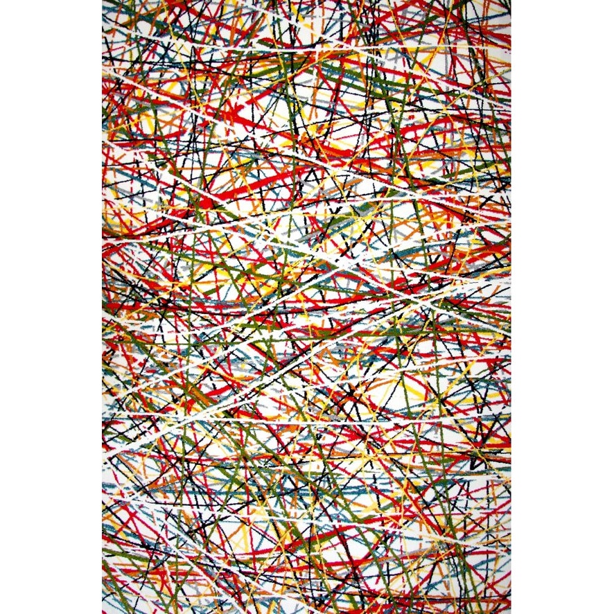 Covor Modern, Kolibri Art, 11035-110, Alb, 200x300 cm, 2300 gr/mp