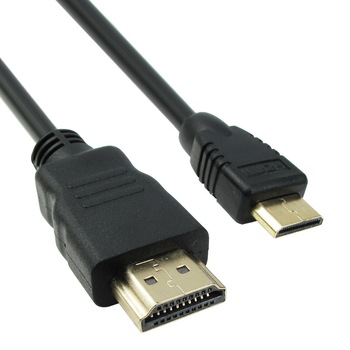 Cablu mini HDMI - HDMI DeTech, 1.5m, tata, calitate deosebita, ambalaj individual Cablu mini HDMI - HDMI DeTech, 1.5m, tata, calitate deosebita, ambalaj individual