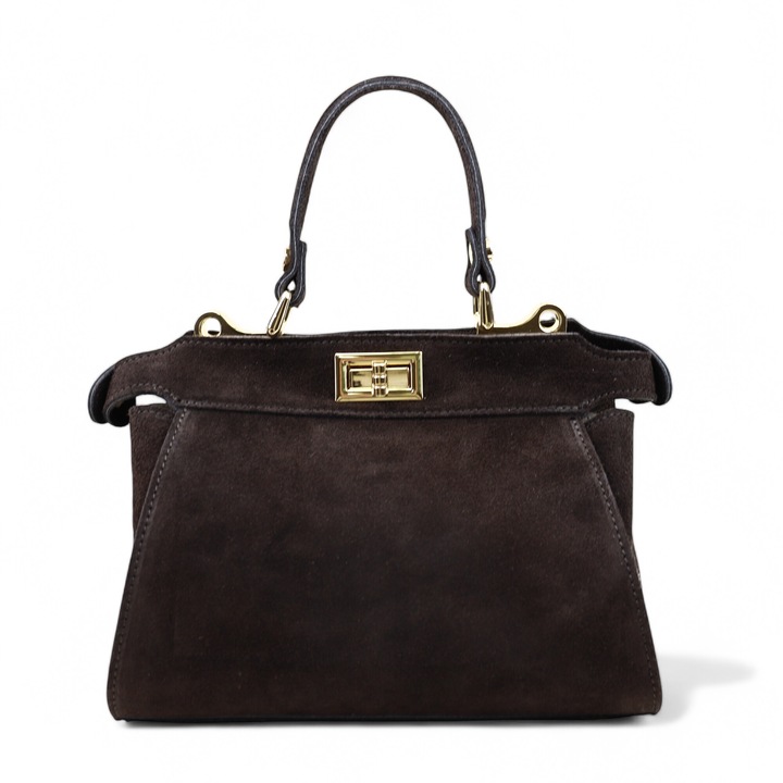 Велурена чанта Moranti, 2 отделения