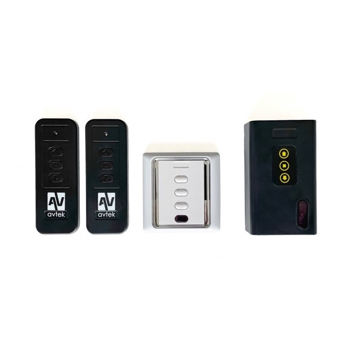 Модул Trigger RF IR 12V, Avtek, 2 дистанционни, пластмаса, 230V