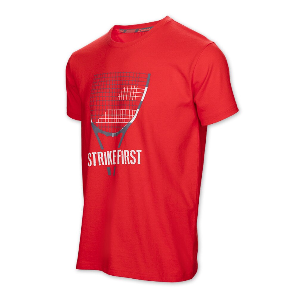 Tricou Babolat Core Pure, Barbat, Rosu Fluo