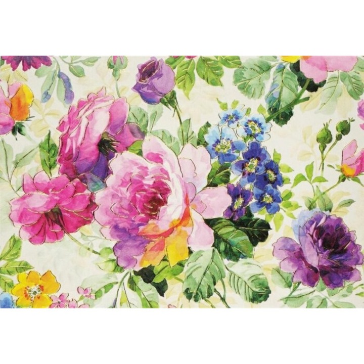 Set 14 carti pentru felicitari, Peter Pauper Press,15 enveloppe, 127x89x38mm, multicolor