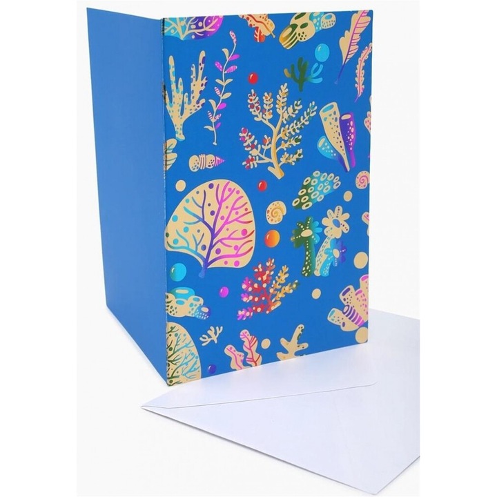 Felicitare, Fresh, Albastru