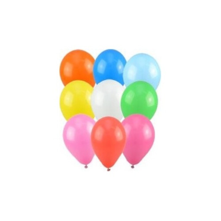 Baloane pastelate 24cm, set 25 bucati, Arpex, multicolor