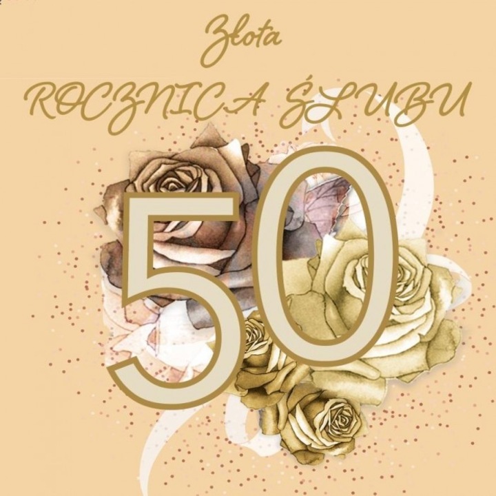 Karnet Swarovski kwadrat CL4412 Rocznica Slubu 50, Clear Creations, 155x155mm, fara text, cu plic