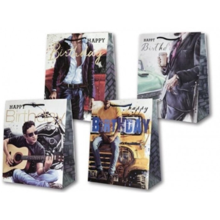 Dísztáska laminált PL-6, Panoráma, vegyes modellek, 268x338mm