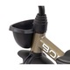 Tricicleta clasica Milly Mally Bobby cu sonerie si cosuri de accesorii, Golden