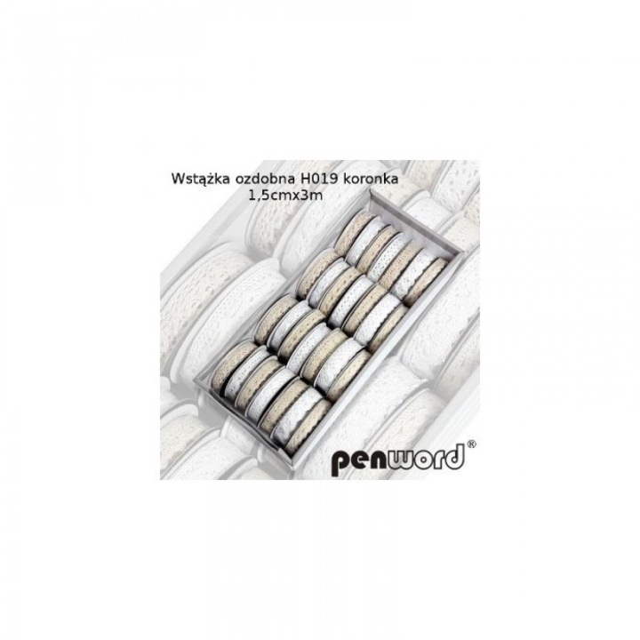 Riband decorativ 15mmx3m set 28 buc Penword