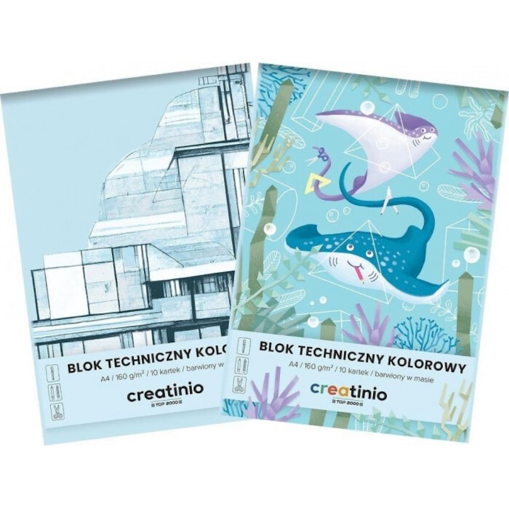Creatinio A4/10K színes műszaki rajzlap (20 db)