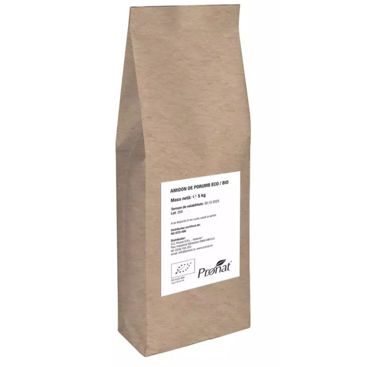 Amidon bio de porumb, 5kg