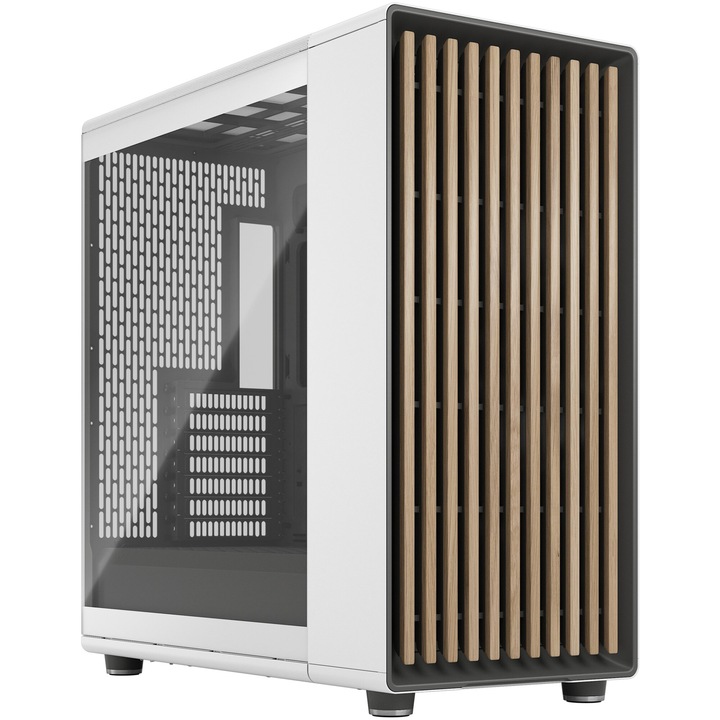 Компютърна кутия Fractal Design North XL TG, Бял, Middle Tower