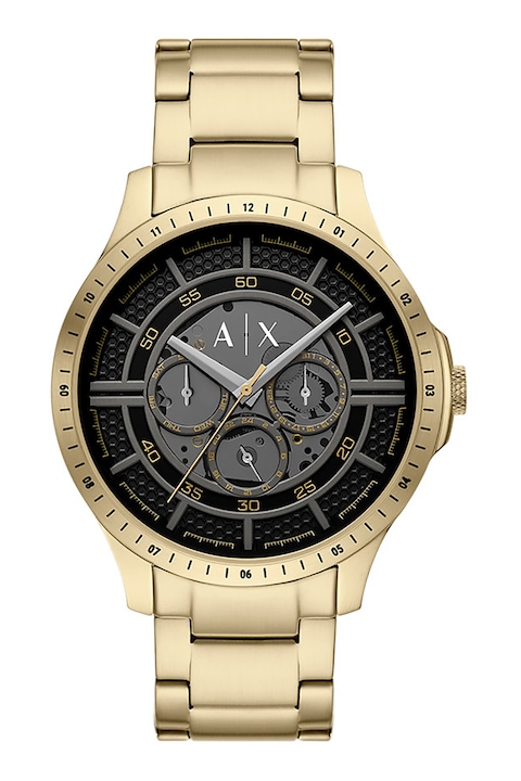 ARMANI EXCHANGE, Кръгъл часовник, Златист