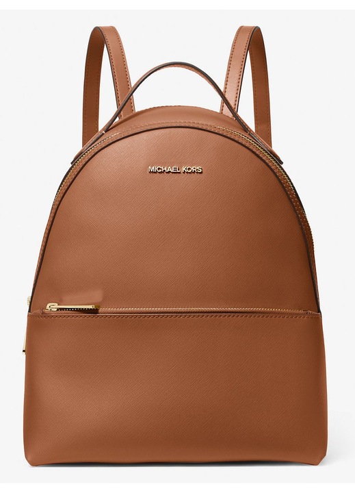 Rucsac dama, Michael Kors, Piele naturala, Maro, 30x24x13cm