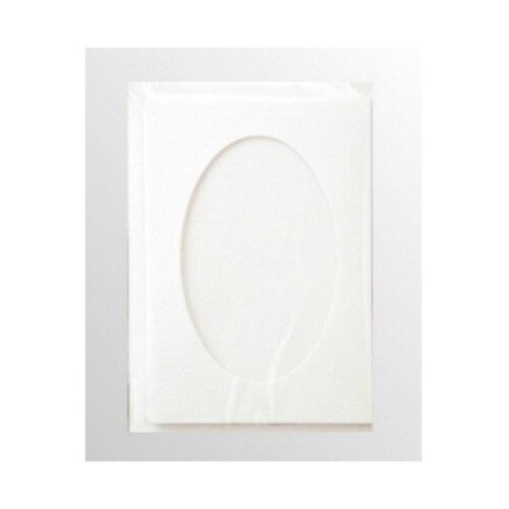 Set 5 felicitari cu coperta alba si karta passepartout, Galeria Hobby, 10,5x15cm