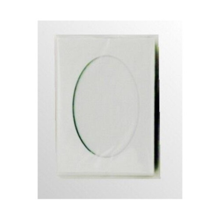 Set 5 felicitari cu coperta argintie si carta passepartout, Galeria Hobby, 10,5x15cm