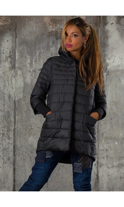 Exclusive Jeans Leader kabát, fekete