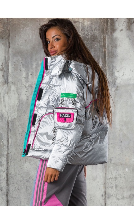 Exclusive Jeans No Lies kabát, ezüst