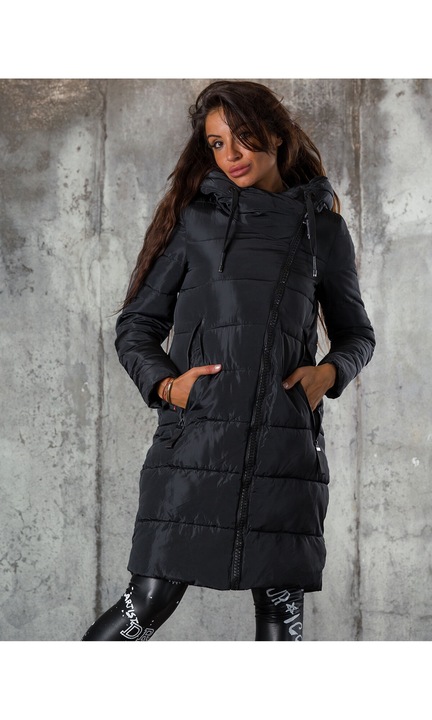 Exclusive Jeans You Know It kabát, fekete