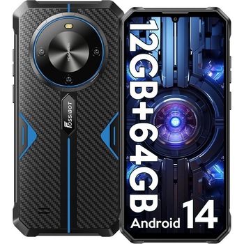 Telefon mobil FOSSiBOT F105, 12GB RAM, 64GB ROM, 6.745 inch, 20MP + 8MP, gri, IP68/IP69K Telefon mobil FOSSiBOT F105, 12GB RAM, 64GB ROM, 6.745 inch, 20MP + 8MP, gri, IP68/IP69K