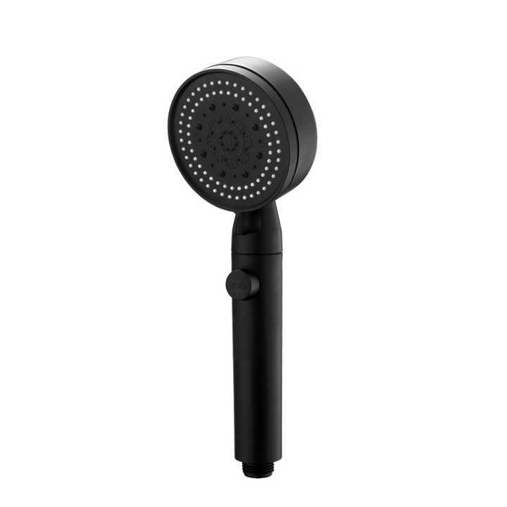 Para de dus, Metal, 5 Moduri curgere apa, Negru