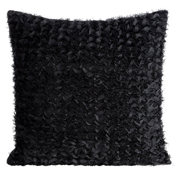 Fata de perna TIFFANY Eva Minge 45 x 45 cm Eurofirany negru