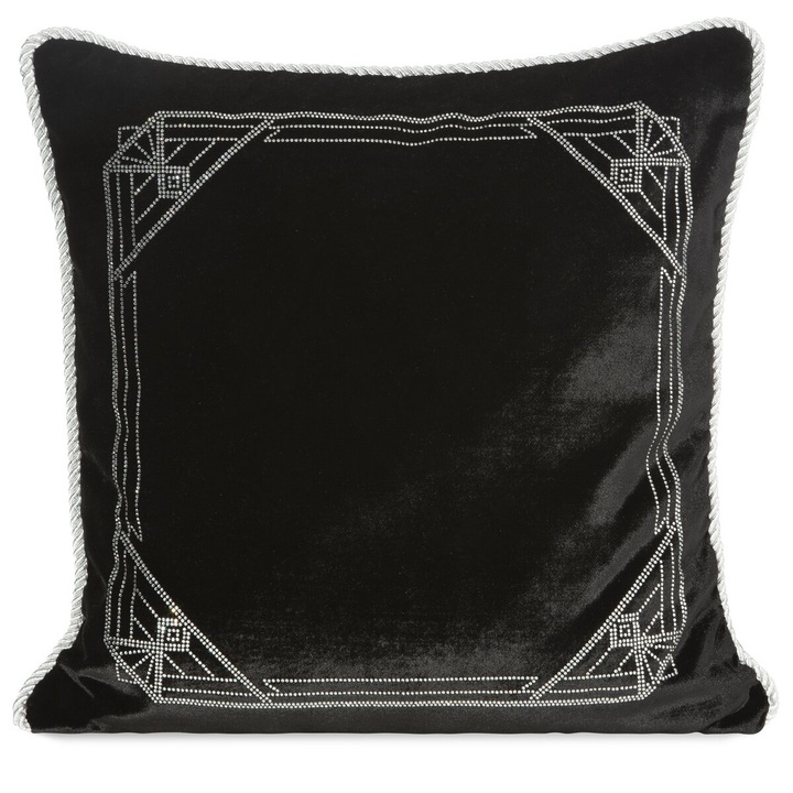 Fata de perna ROYAL5 45 x 45 cm Eurofirany negrou