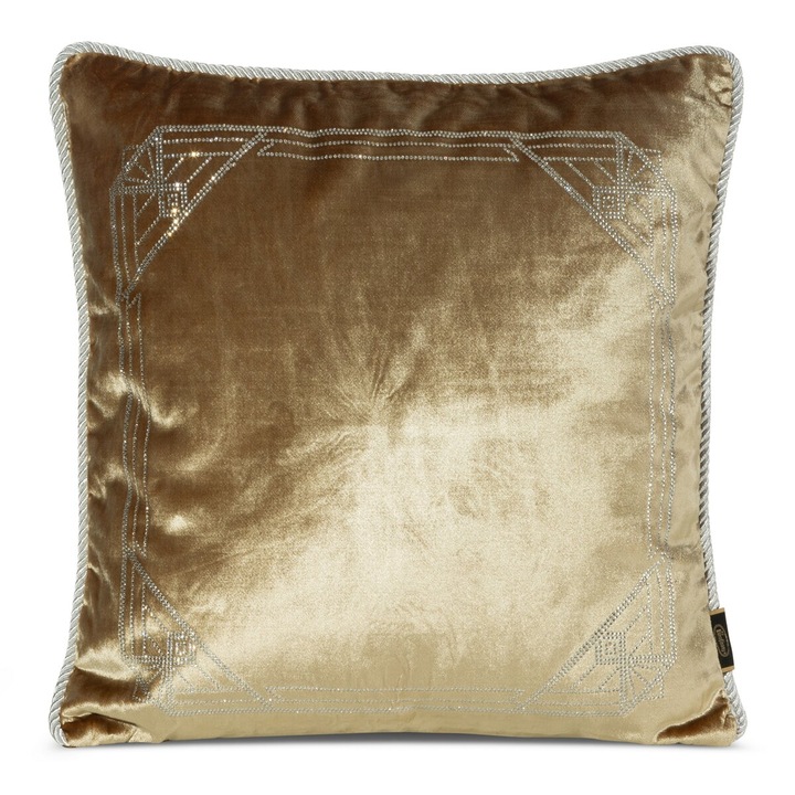 Fata de perna ROYAL7 45 x 45 cm Eurofirany galben mustar