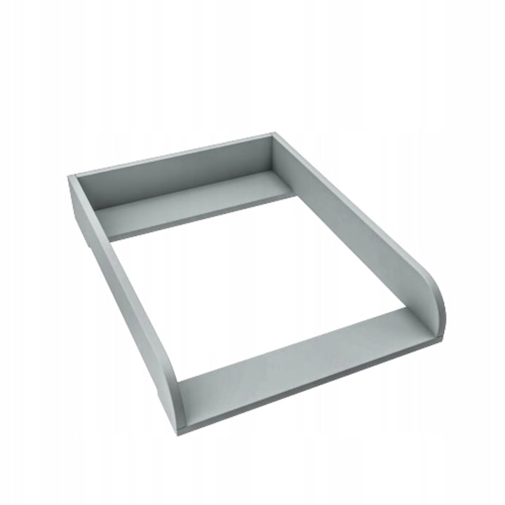 Маса за повиване, Прикрепена към скрин IKEA Malm 480, Повивалник за бебета, 72x50 см, 88797041, Сив